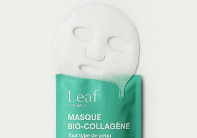Masque au collagène : Leaf cosmetics se moque du monde