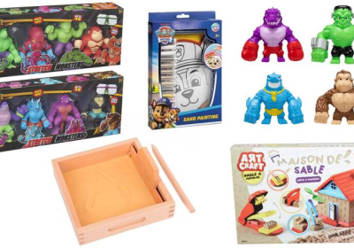 Rappel de jouets – Du sable magique, mais amianté